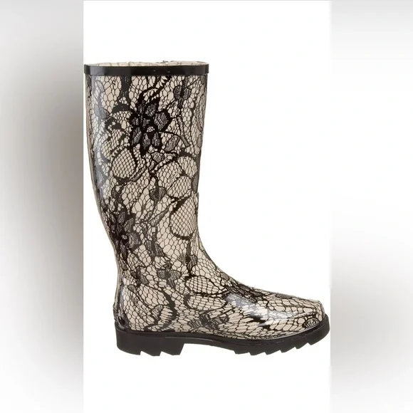 CHOOKA Polished Tall Waterproof Rain Boot - Picture 5 of 7